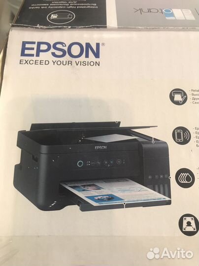 Мфу принтер струйный Epson l4150