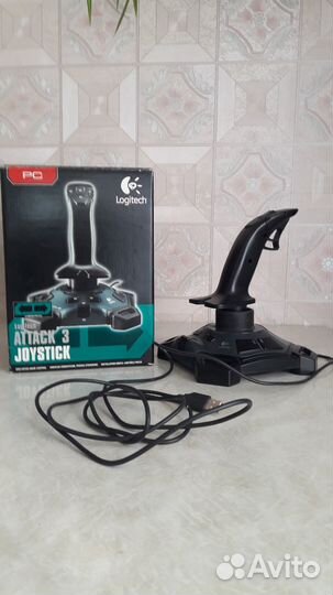 Джойстик игровой Logitech attack-3
