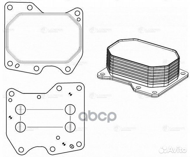 Радиатор масляный для а/м Ford Transit