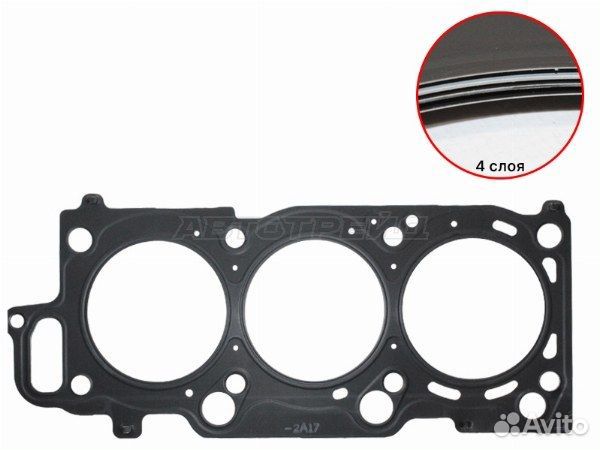 Прокладка ГБЦ toyota highlander