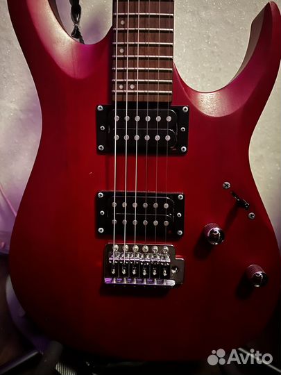 Электрогитара cort x100 + комплект для гитары