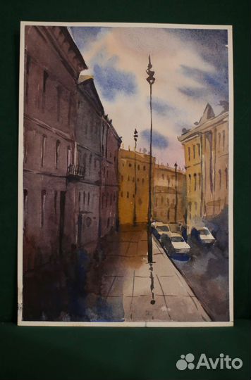 Картина акварель