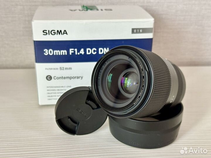 Объектив Sigma 30 мм 1.4 DC DN Sony E