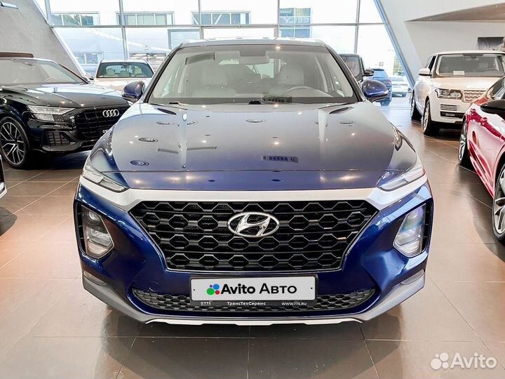 Hyundai Santa Fe 2.4 AT, 2019, 93 000 км