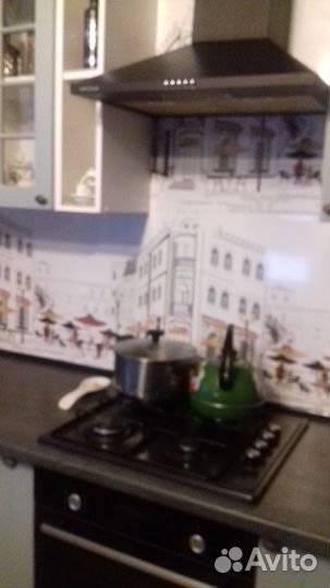 Защитный экран на стену кухни 77смх60см