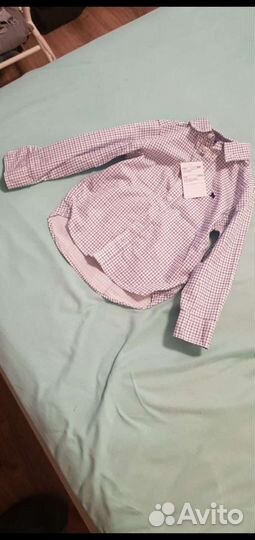 Детские рубашки на мальчика 4-5 лет. 4 штуки
