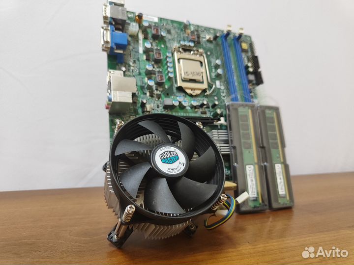 Материнская плата 1155+i5-3570+16Gb+Кулер