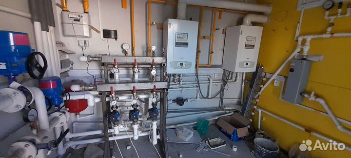 Замена и ремонт водопровода, отопления, канализаци