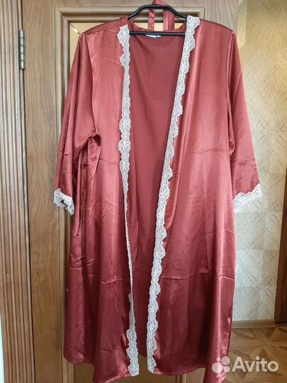 Халат шелковый Mia-mella, р-р 48-50