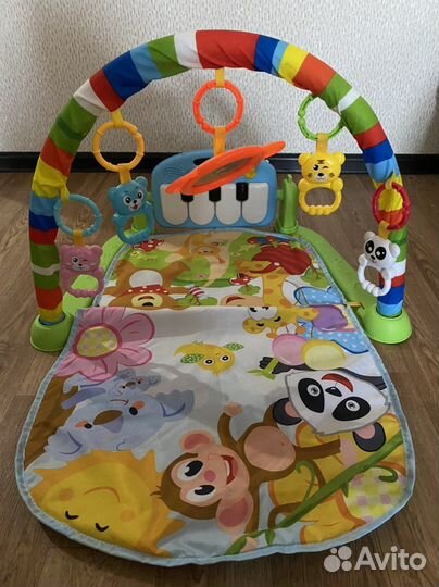 Развивающий коврик с пианино