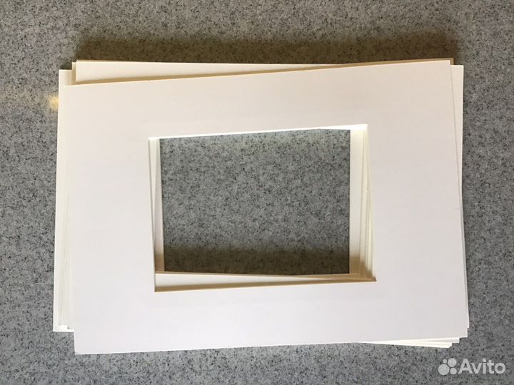 Паспарту 21*30 см. 5шт