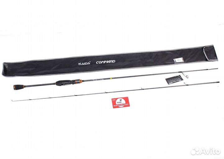Спиннинг Kaida command 0,1-4,5гр 1,98м 751-198