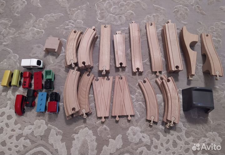 Железная дорога IKEA (45 шт)