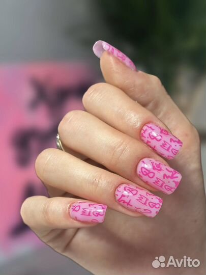 Маникюр наращивание ногтей