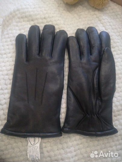 Перчатки нат.кожа новые