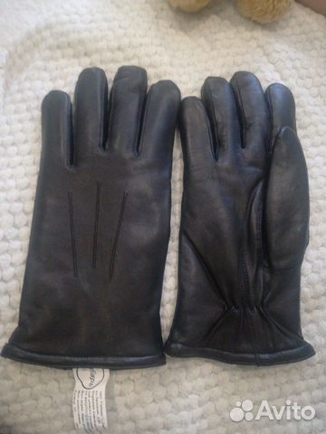 Перчатки нат.кожа новые