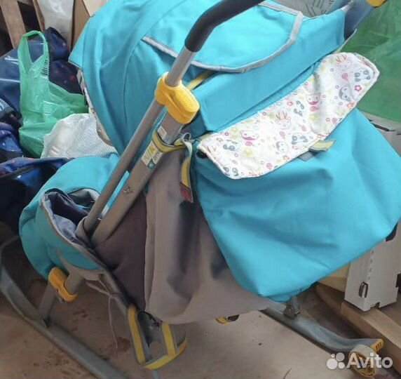 Коляска санки