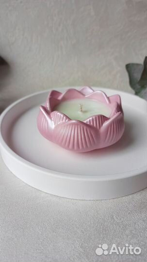 Кашпо подсвечники из гипса