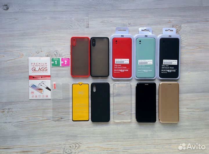 На Xiaomi redmi 9a стекло чехол поклейка