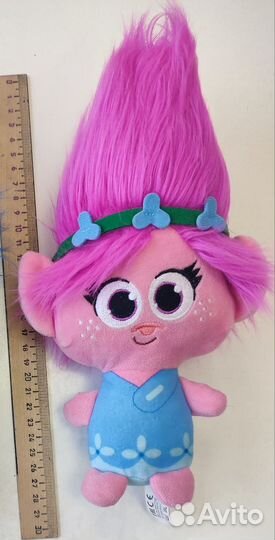 Троль Розочка брелок игрушка Тролли zuru Цветан