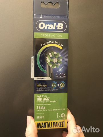 Насадка для электрической зубной щетки oral b