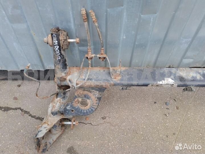 Балка задняя Рено Клио / Симбол 2