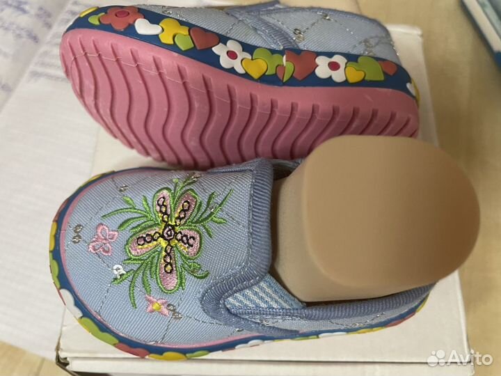Слипоны/пинетки (сандалики) 18-19размер