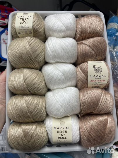 Пряжа gazzal rock’n’roll