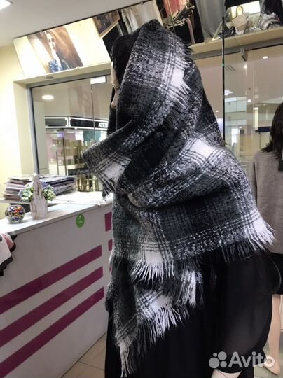 Пончо - шаль