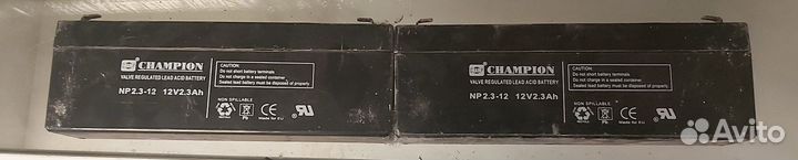 Аккумуляторы для ипб NP23-12 12V2.3Ah