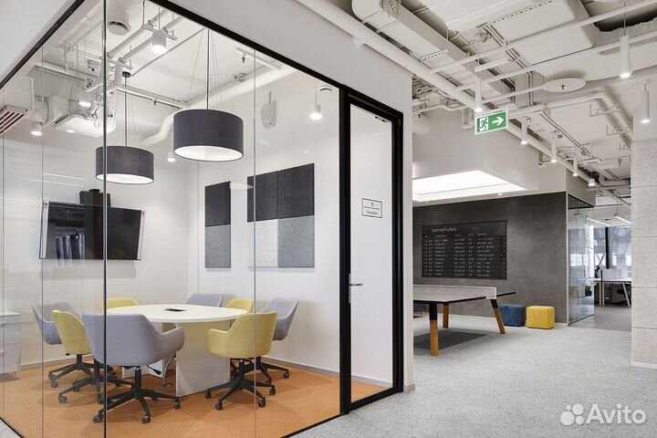 Монтаж офисных перегородок