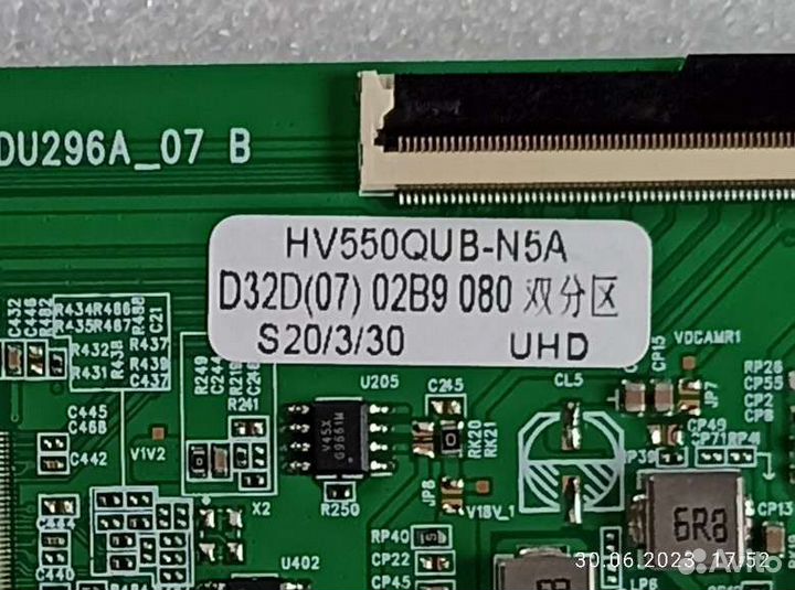 T-con DCB-BDU296A 07 B