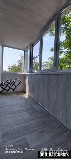 Расширение балкона, Остекление,отделка балкона