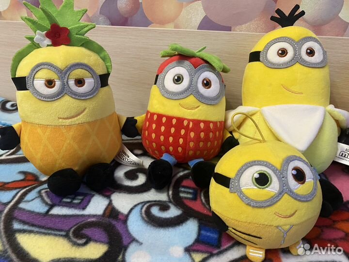 Миньон мягкие игрушки