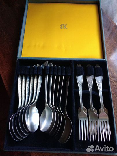 Столовые приборы мельхиор СССР