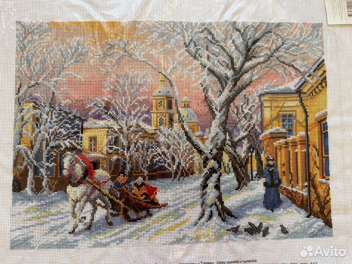 Вышивка крестом готовые работы