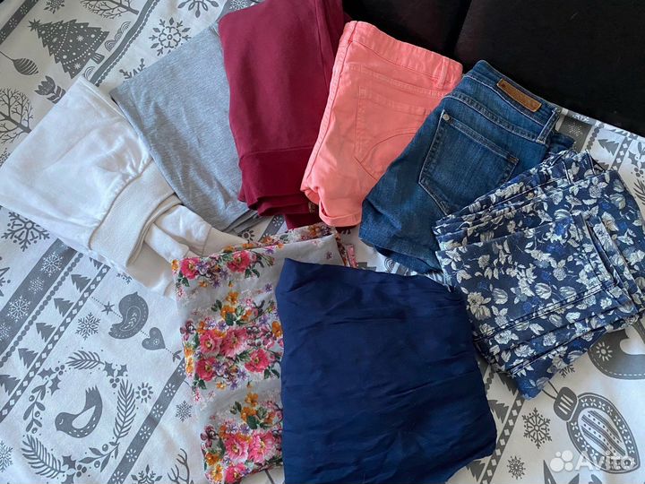 Пакет одежды на девочку 146-152+