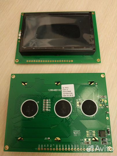 Arduino LCD дисплеи 12864 B на KS0107, LCD 2002