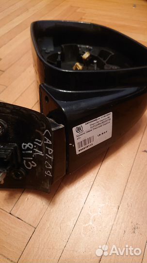 Корпус зеркала шевроле Каптива с 100