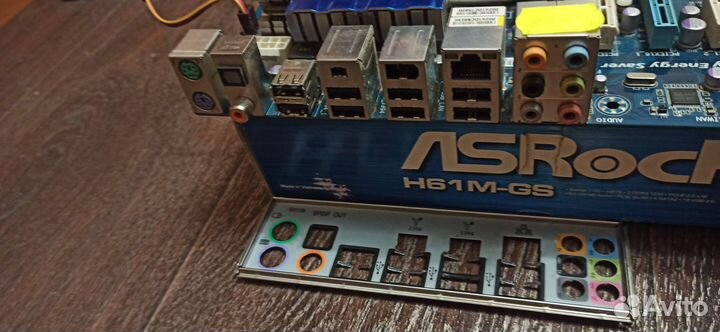 Материнская плата с процессором amd x4 + операти
