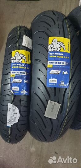 Michelin pilot road 4 GT 120 70R17+180/55R17