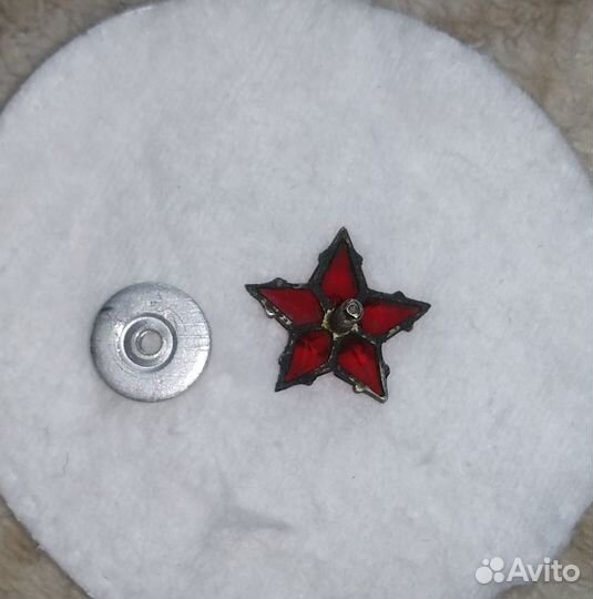 Знак СССР рубиновая звезда ркка