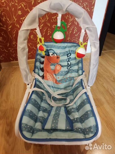 Шезлонг детский