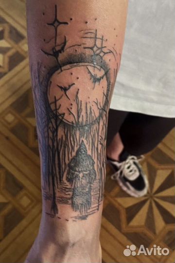 Модель на тату