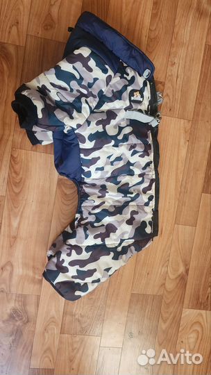 Зимний комбинезон для собаки средних пород