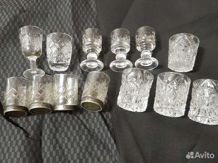 Вазы хрустальные