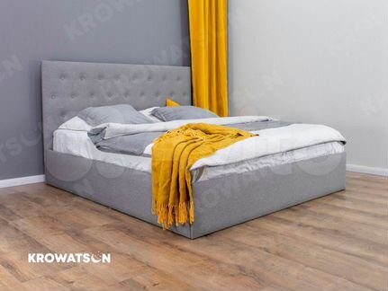 Кровать с каретной стяжкой