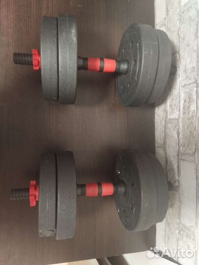 Набор штанга и гантели