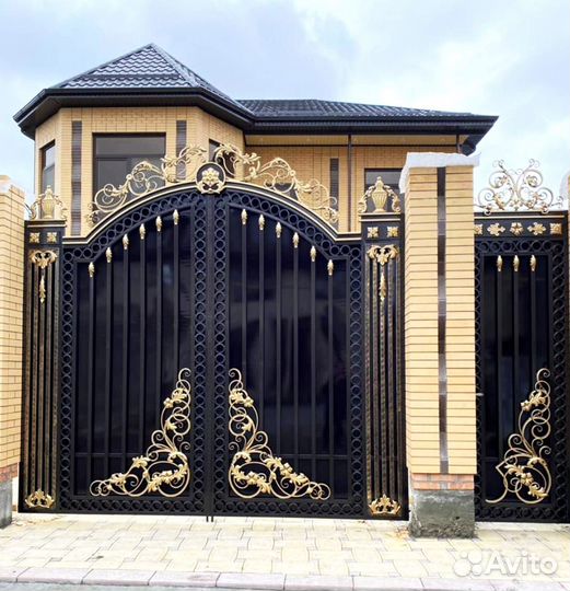 Кованные ворота