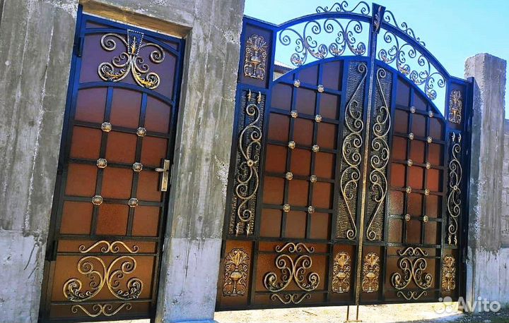 Кованные ворота